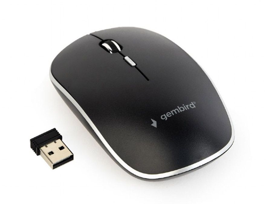 GEMBIRD Silent wireless optical mouse black_2