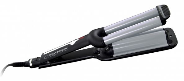 Esperanza EBL013 hair styling tool Curling iron Black,Silver 1.8 m 55 W_3