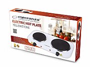 Esperanza EKH007W Electric Stove 2 zone (s), White_1