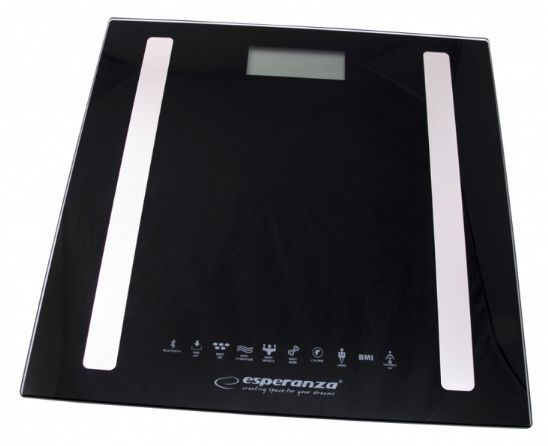 Esperanza EBS016K personal scale Electronic personal scale Square Black_3