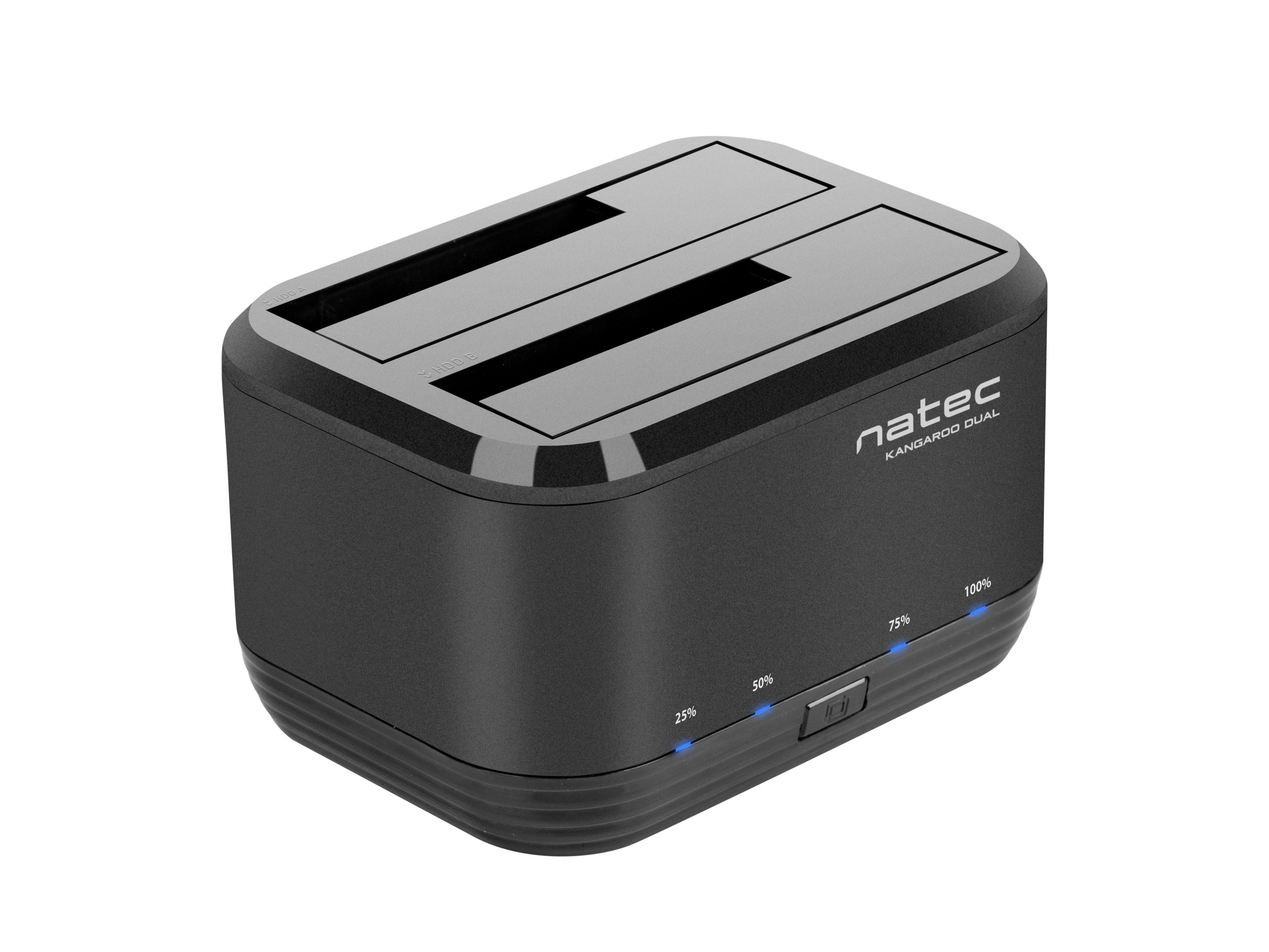 NATEC Kangaroo Dual USB 3.2 Gen 1 (3.1 Gen 1) Type-A Black_3