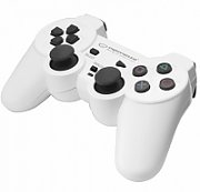 Esperanza EGG107W Gaming Controller Gamepad PC,Playstation 3 Analogue / Digital USB 2.0 Black,White_1