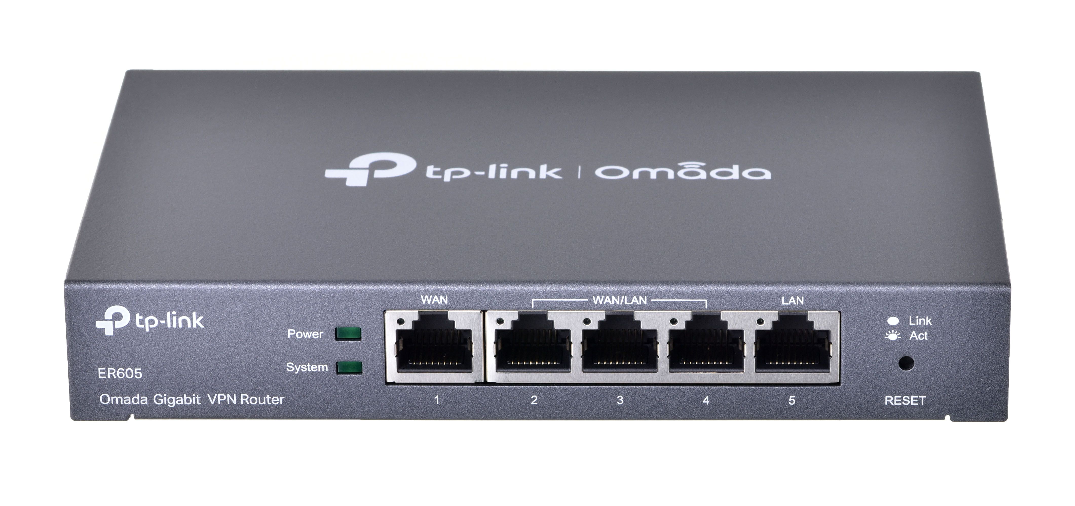 Gigabit VPN router TP-LINK TL-ER605, 5 ports_2