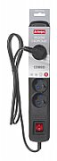 Activejet black power strip with cord ACJ COMBO 5G/5M/BEZP. AUTO/CZ_4