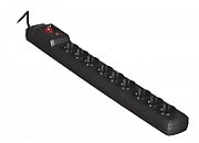 Activejet ACJ COMBO 9GN 3M black power strip with cord_1