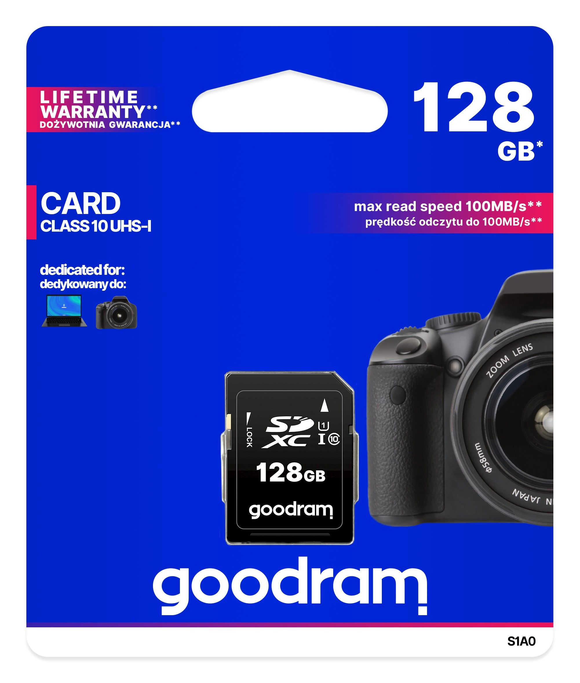 MEMORY CARD GOODRAM SDXC 128GB CL10 UHS I_3