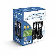 Esperanza 2.0 BEAT speaker set 2.0 channels 6 W Black_4