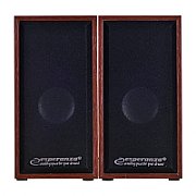 Esperanza 2.0 FOLK speaker set 2.0 channels 6 W Wood_5