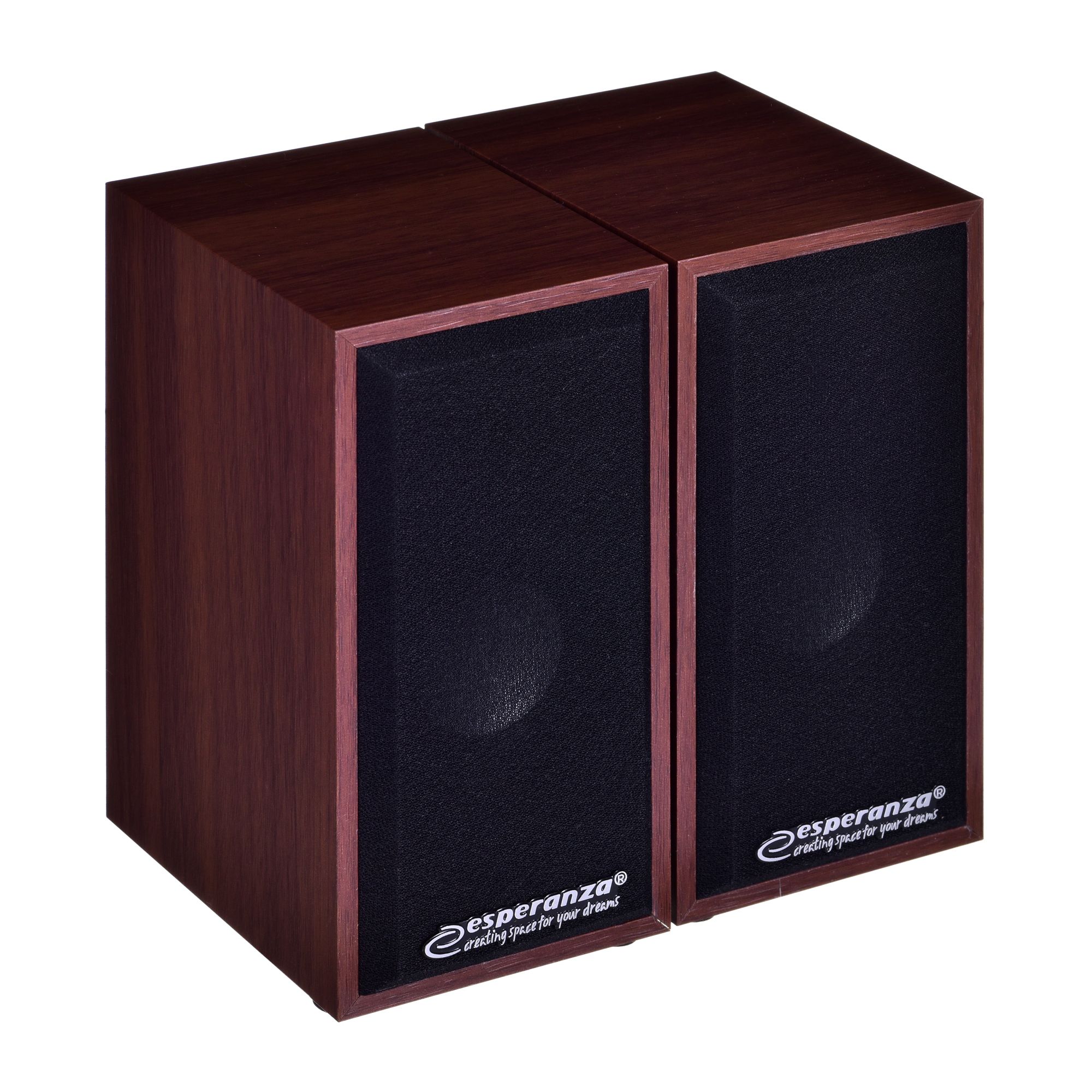 Esperanza 2.0 FOLK speaker set 2.0 channels 6 W Wood_6