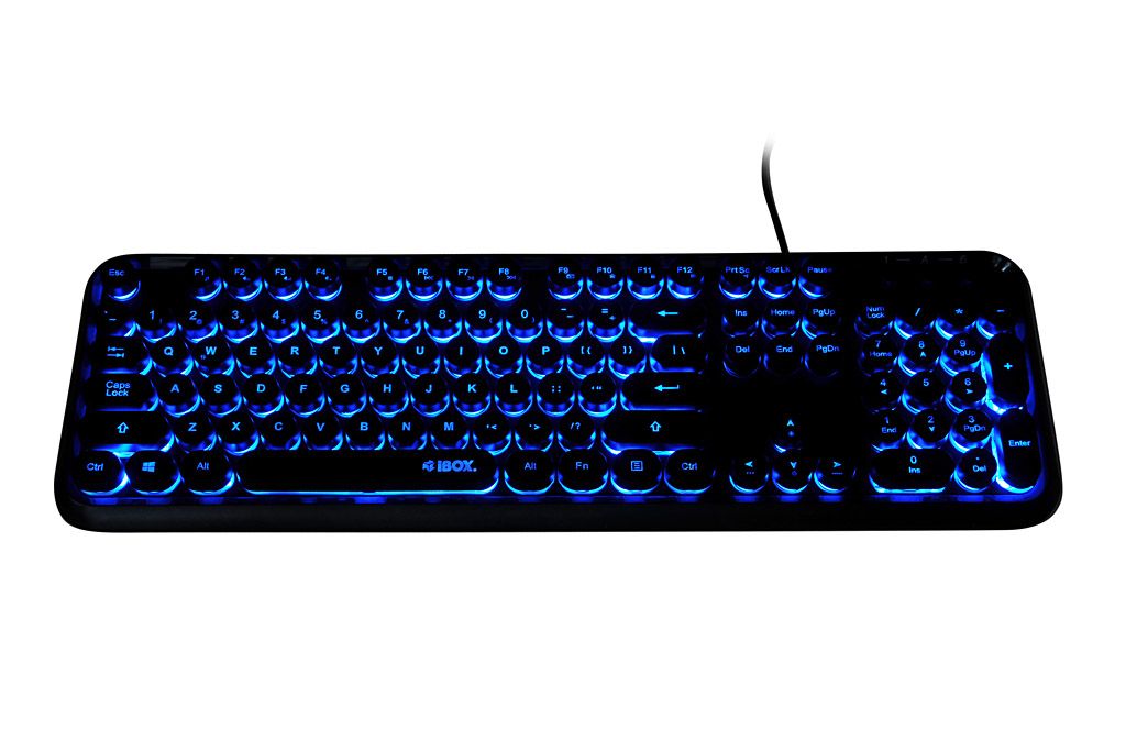 KEYBOARD I-BOX PULSAR IKS620, LED, WIRED_16