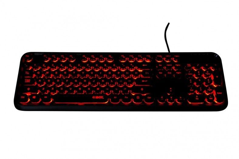 KEYBOARD I-BOX PULSAR IKS620, LED, WIRED_6