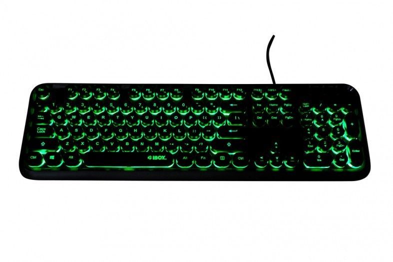 KEYBOARD I-BOX PULSAR IKS620, LED, WIRED_7