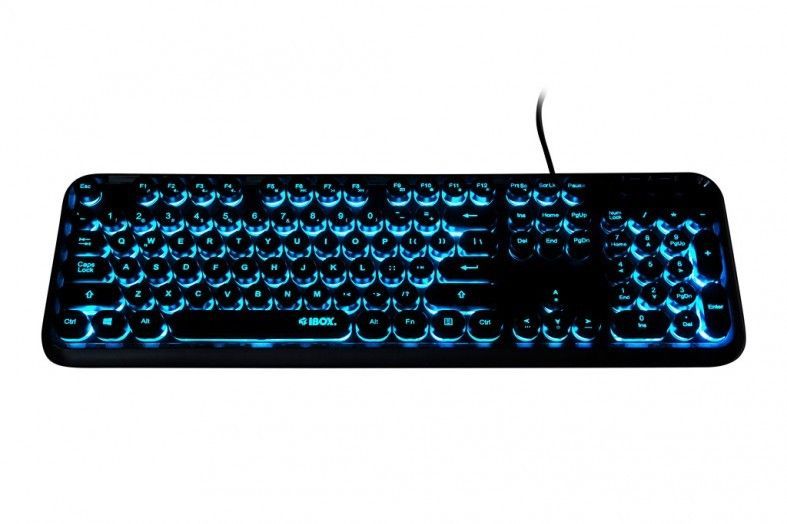 KEYBOARD I-BOX PULSAR IKS620, LED, WIRED_8