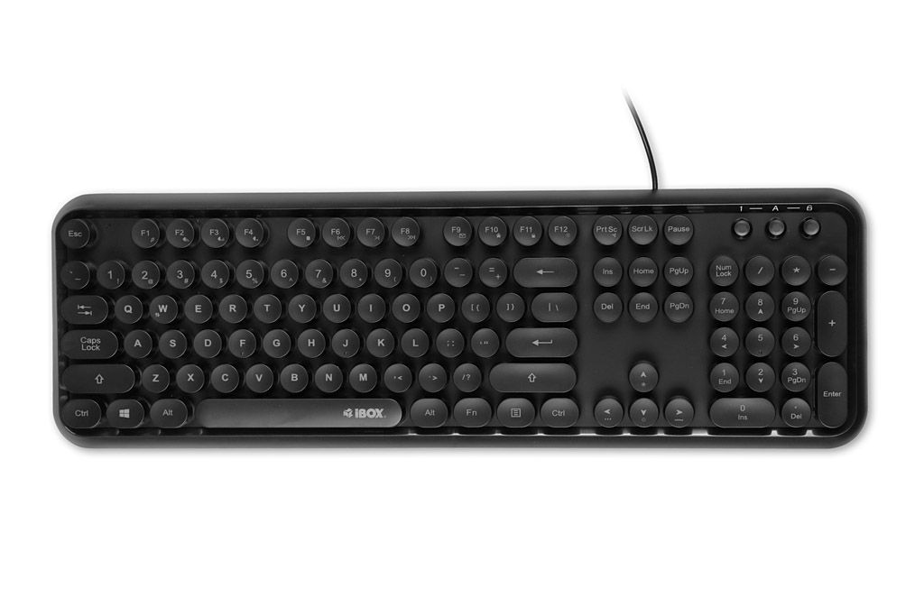 KEYBOARD I-BOX PULSAR IKS620, LED, WIRED_9