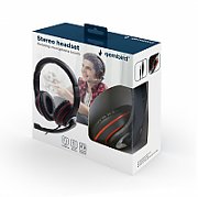 GEMBIRD MHS-03-BKRD Stereo headset with microphone black color with red ring_2