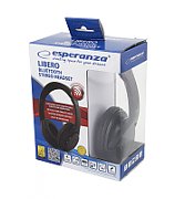 Esperanza EH163K Headphones with microphone Headband Black_3