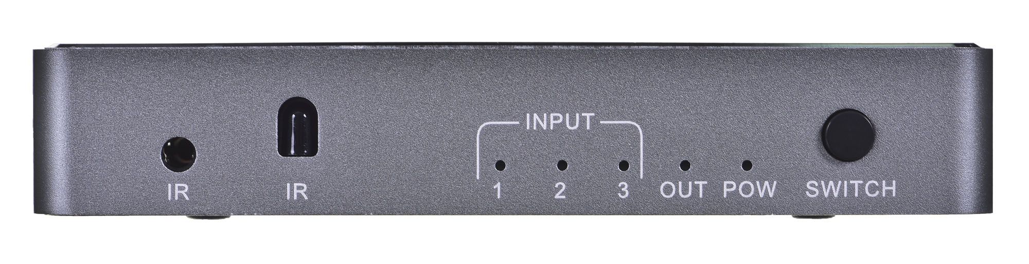 Unitek Signal Switch HDMI 1.4B 3 in 1 out 4K_4