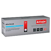 Activejet ATH-F411N toner for HP printer; HP 410A CF411A replacement; Supreme; 2300 pages; cyan_1