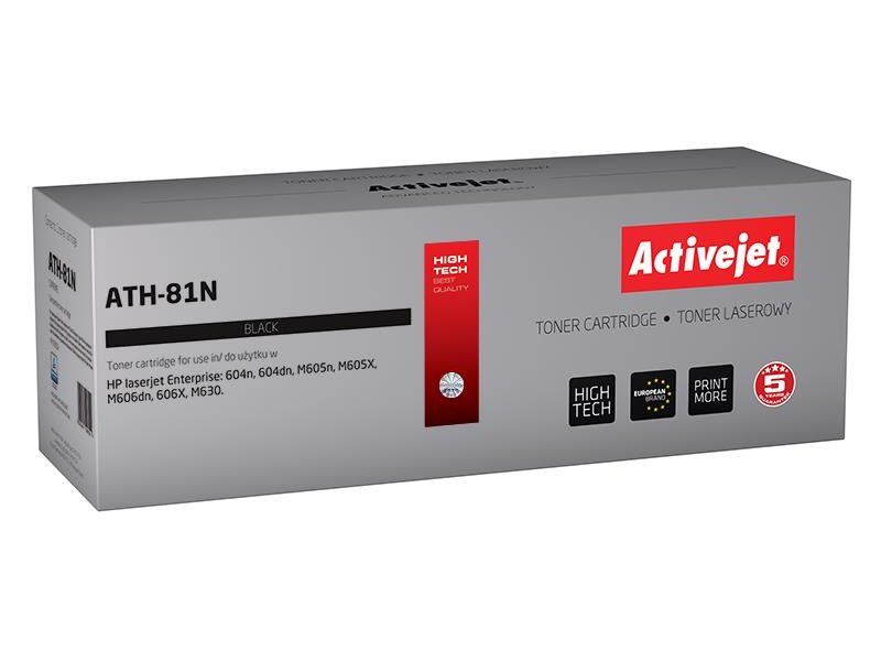 Activejet ATH-81N toner for HP printer; HP 81A CF281A replacement; Supreme; 10500 pages; black_2