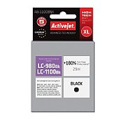 Activejet AB-1100BNX ink for Brother printer; Brother LC1100/LC980Bk replacement; Supreme; 29 ml; black_1