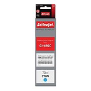 Activejet AC-G490C ink for Canon printer; Canon GI-490C replacement; Supreme; 70 ml; cyan_1