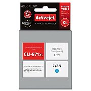 Activejet ACC-571CNX ink for Canon printer; Canon CLI-571C XL replacement; Supreme; 12 ml; cyan_1