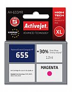 Activejet AH-655MR ink for HP printer; HP 655 CZ111AE replacement; Premium; 12 ml; magenta_1