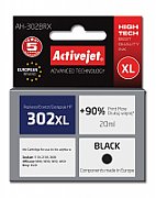 Activejet AH-302BRX ink for HP printer; HP 302XL F6U68AE replacement; Premium; 20 ml; black_1