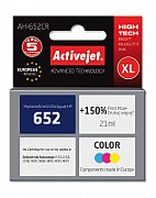 Activejet AH-652CR ink for HP printer; HP 652 F6V24AE replacement; Premium; 21 ml; color_1