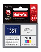 Activejet AH-351R ink for HP printer; HP 351 CB337EE replacement; Premium; 9 ml; color_1