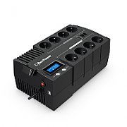 CyberPower BR1000ELCD-FR uninterruptible power supply (UPS) Line-Interactive 1 kVA 600 W 8 AC outlet(s)_1