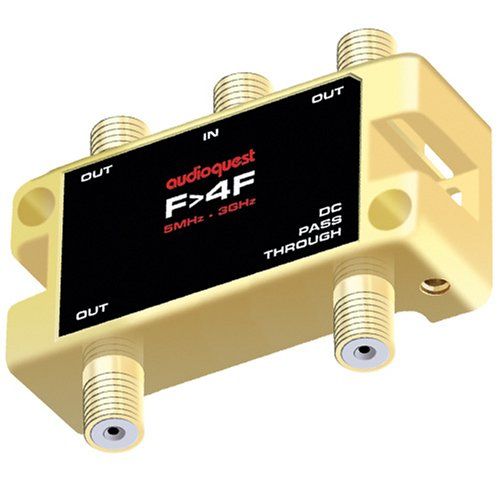 Splitter RF Audioquest F to 4F 75Ω Splitter, 1 IN - 4 OUT_2