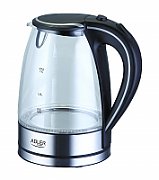 Adler AD 1225 electric kettle 1.7 L Black,Stainless steel,Transparent 2200 W_2