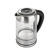 Adler AD 1247 NEW electric kettle 1.7 L Hazelnut,Stainless steel,Transparent 2200 W_1