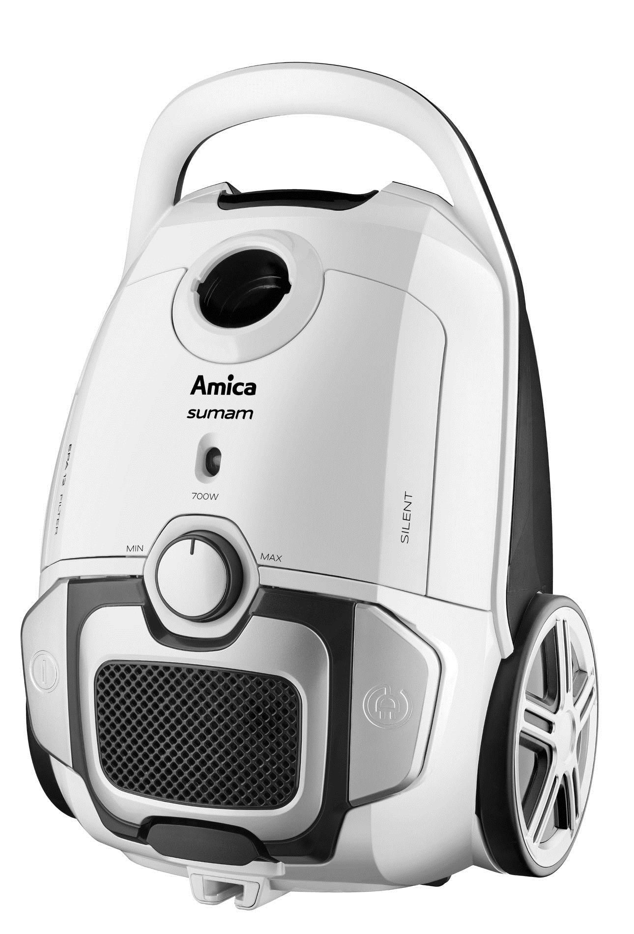 Amica VM6011 vacuum 700 W Cylinder vacuum Dry Dust bag 3 L_2