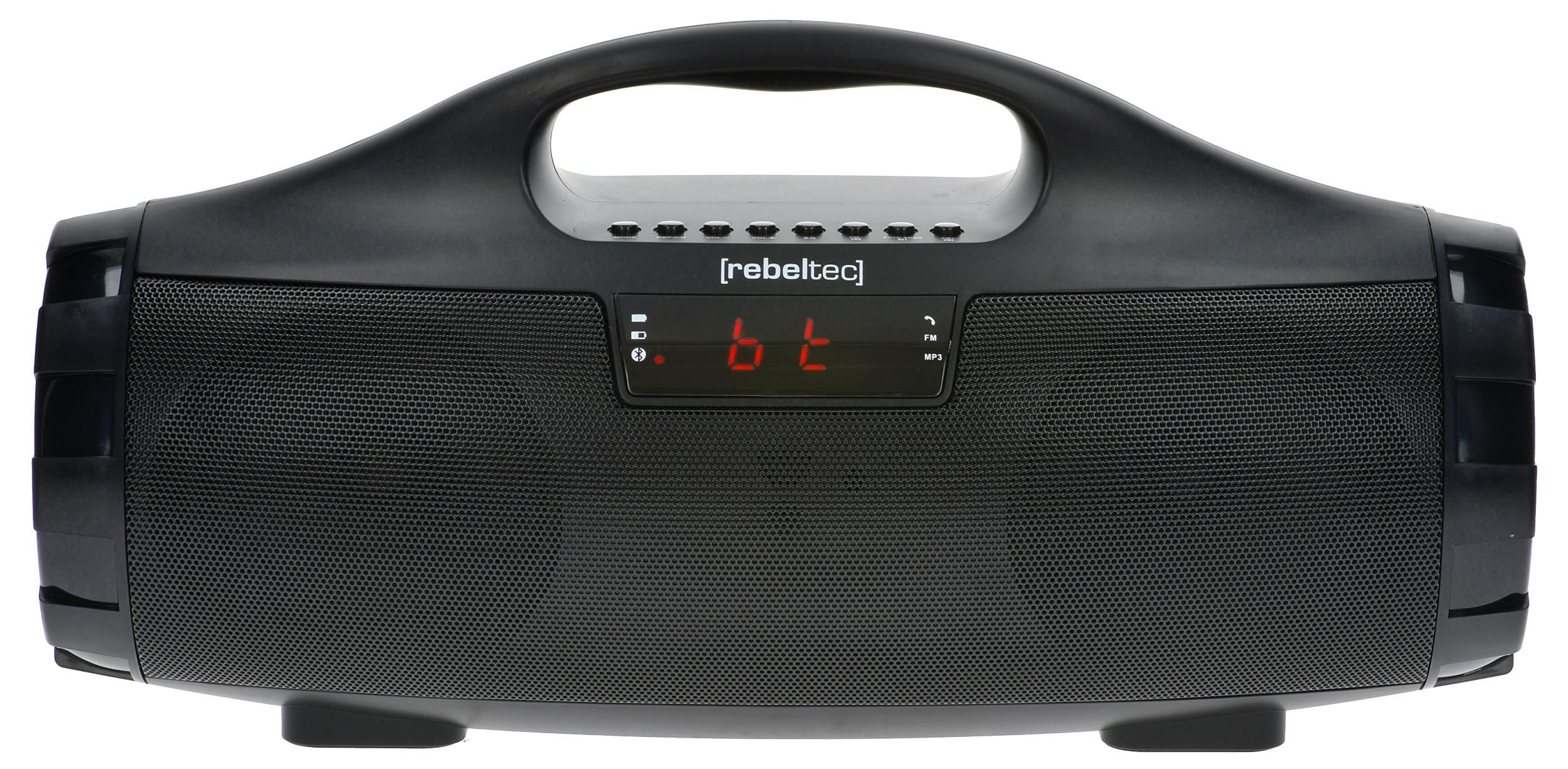 Rebeltec SoundBox 390 Portable Bluetooth Speaker black, 20W RMS_3