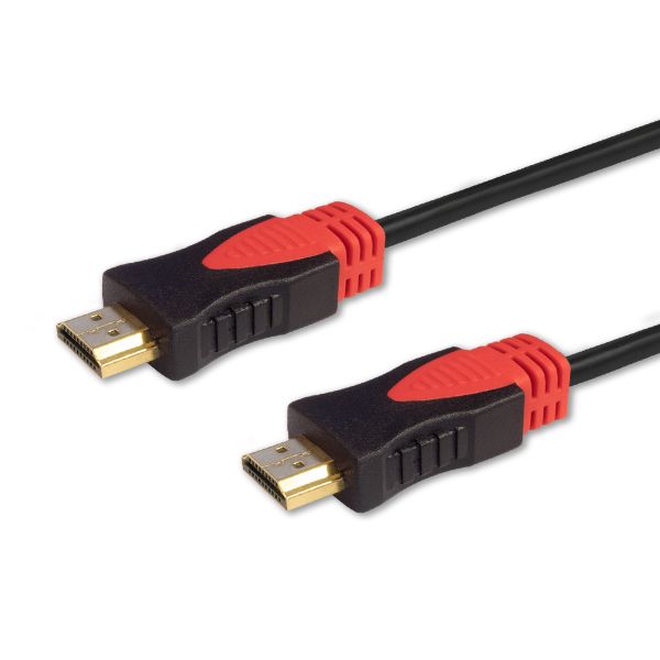 Savio CL-141 HDMI cable 10 m HDMI Type A (Standard) Black,Red_3