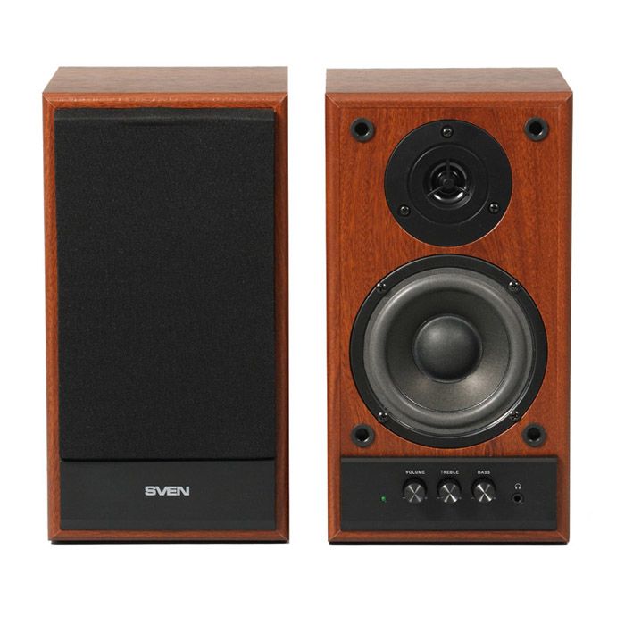 SVEN SPS-702 Brown, Wood Wired 40 W_2