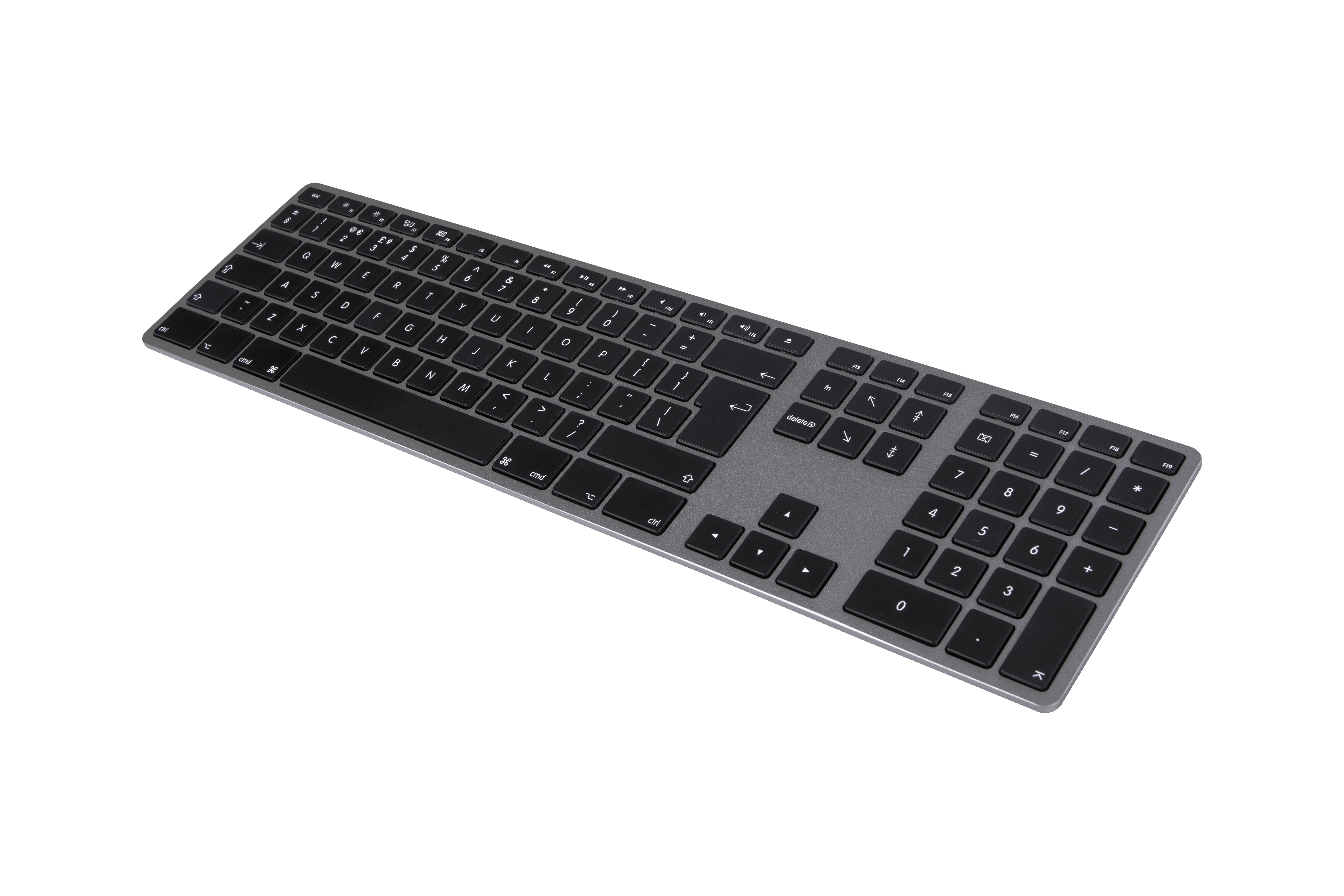 MATIAS Keyboard aluminum MAC HUB 2XUSB SPACE GRAY_2