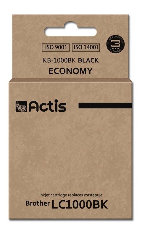 Actis KB-1000BK ink for Brother printer; Brother LC1000BK/LC970BK replacement; Standard; 36 ml; black_3