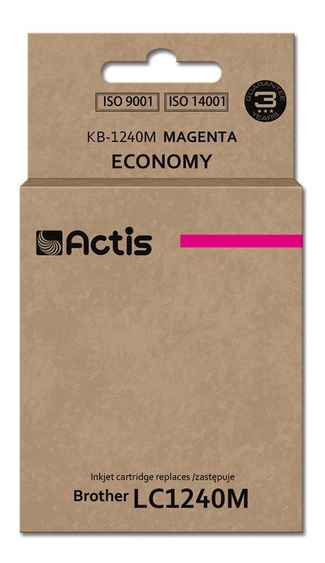 Actis KB-1240M ink for Brother printer; Brother LC1240M/LC1220M replacement; Standard; 19 ml; magenta_2