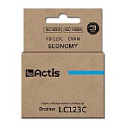 Actis KB-123C ink for Brother printer; Brother LC123C/LC121C replacement; Standard; 10 ml; cyan_1