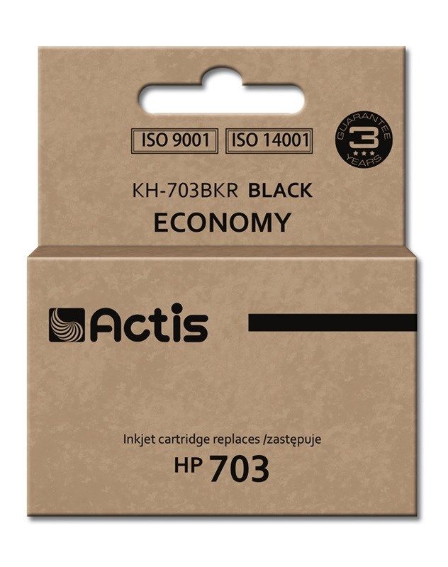 Actis KH-703BKR ink for HP printer; HP 703 CD887AE replacement; Standard; 15 ml; black_2