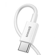 CABLU alimentare si date Baseus Superior, Fast Charging Data Cable pt. smartphone, USB Type-C la Lightning Iphone PD 20W, 1m, alb 