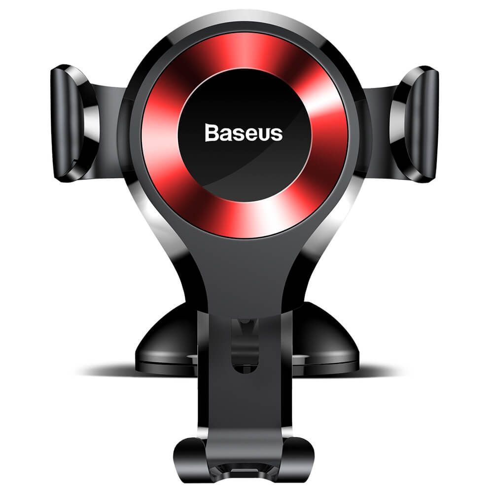 Gravity car mount Baseus Osculum for phone (red)_2