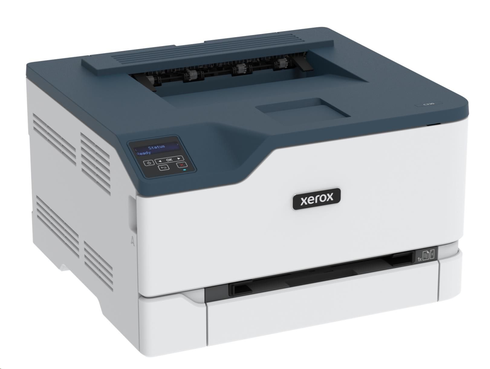 Imprimanta laser color Xerox C230V_DNI, Dimensiune A4, Viteza 22 ppm mono si color, Rezolutie 600 x 600 dpi, calitate culoare de 4800, Procesor 1 GHz Dual Core, Memorie 256 MB, Limbaje imprimate PCL® 5/6, PostScript® 3, PCLm, Interfata USB 2.0 de mare viteză, Ethernet 10/100 Base TX, USB de mare_3