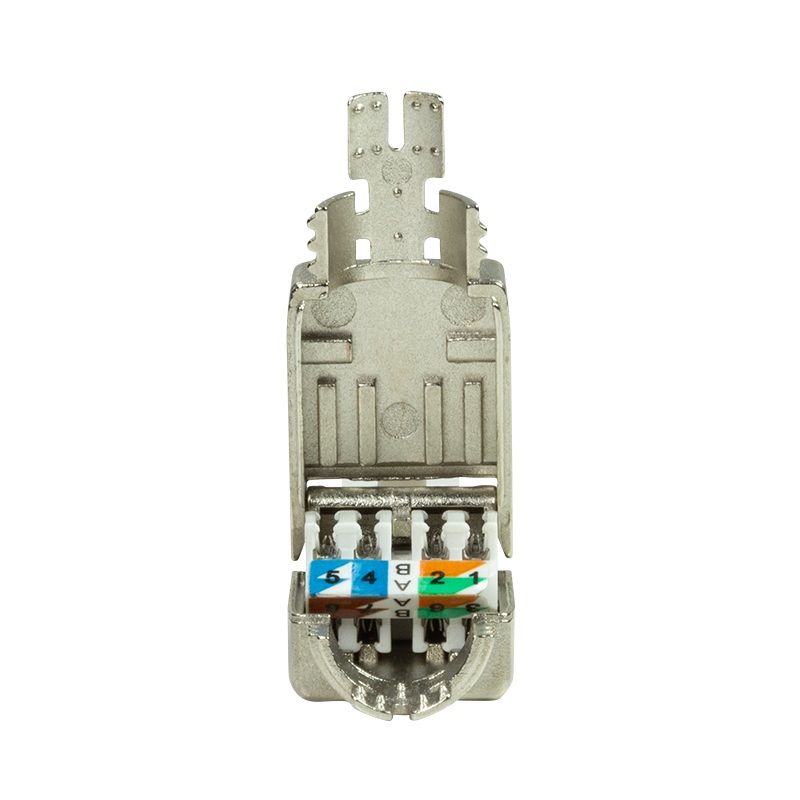 MUFA RJ-45 LOGILINK pt. cablu FTP, SFTP, Cat6a/Cat.7/Cat.8, RJ-45 (T), ecranat, zinc turnat ecranat, manson, pentru cablu cu diametru exterior 6-8.5mm AWG22-24, 1 buc, 