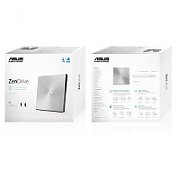 DVD-RW extern, ASUS, interfata USB 2.0, argintiu, 