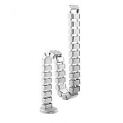 Canal cablu flexibil Blackmount CC10-1, 1300 x 67 x 35 mm, Silver_1