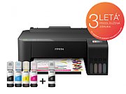 Imprimanta inkjet color CISS Epson L1210, dimensiune A4, viteza max 33ppm alb-negru, 15ppm color, rezolutie printer 5760x1440dpi, alimentare hartie 100 coli, imprimare fara margini, interfata: USB 2.0, consumabile: 103 ecotank Black, Cyan, Magenta, Yellow, C13T00S14A , C13T00S24A, C13T00S34A,_5